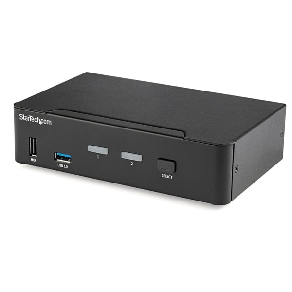 StarTech.com SV231DPU34K KVM-kytkin Musta