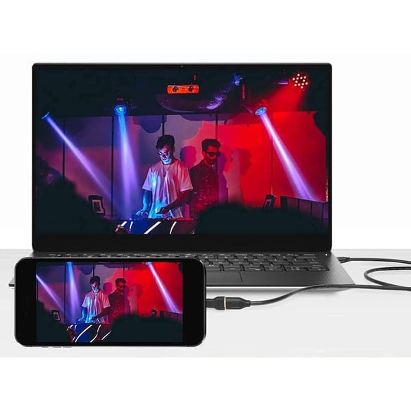 Techly Micro D HDMI - HDMI M/F Micro HDMI D Sort