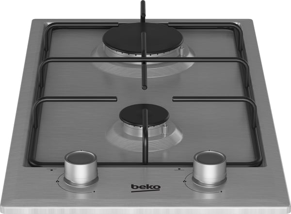Beko HDCG 32220 FX Rustfrit stål Indbygget 29 cm Gaskomfur 2 zone(s)