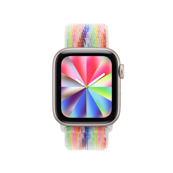 Apple MJ594ZM/A Smart bærbart (wearable) tilbehør Band Flerfarvet Nylon, Genanvendt polyester, Recycled spandex