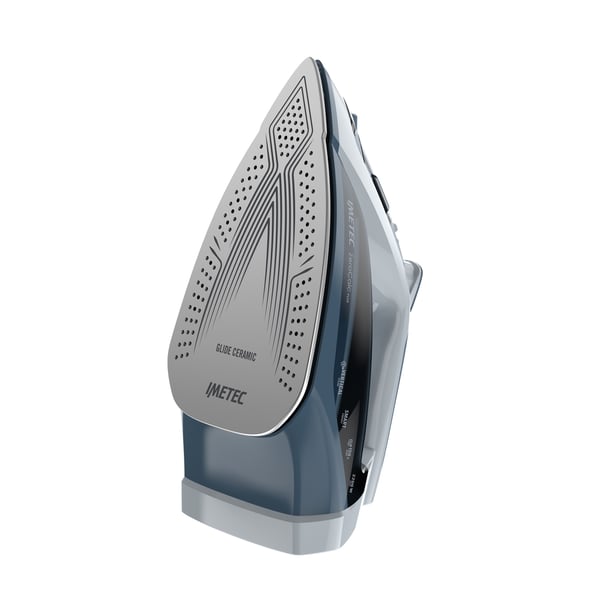 Imetec Zerocalc Plus Torr & Ångstrykjärn CeramicGlide stryksula 2200 W Blå