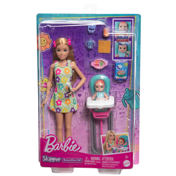 Barbie Skipper Babysitters Inc. Skipper Babysitters Inc-dockor och lekset