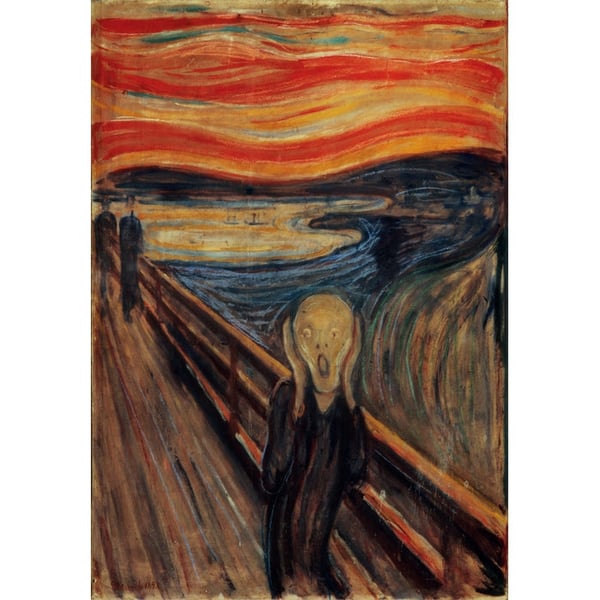Clementoni Museum Collection Munch The Scream Kuviopalapeli 1000 kpl Taide