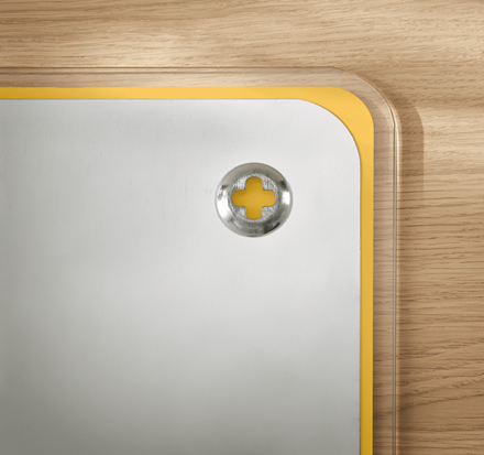 Leitz Cosy magnetisk glas whiteboardtavle 450x450mm