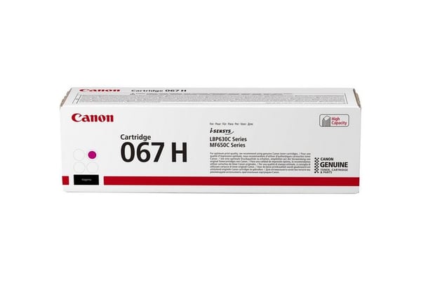 Canon 067H värikasetti 1 kpl Alkuperäinen Magenta
