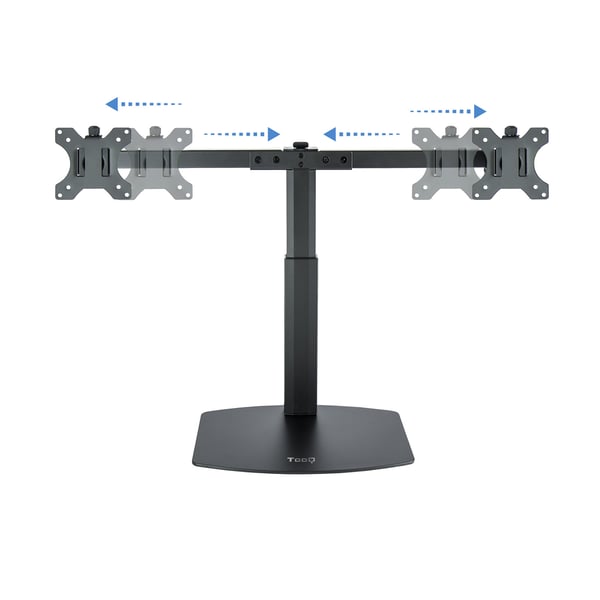 TooQ DB1727TN-B skærmbeslag og -stativer 68,6 cm (27") Skrivebord Sort
