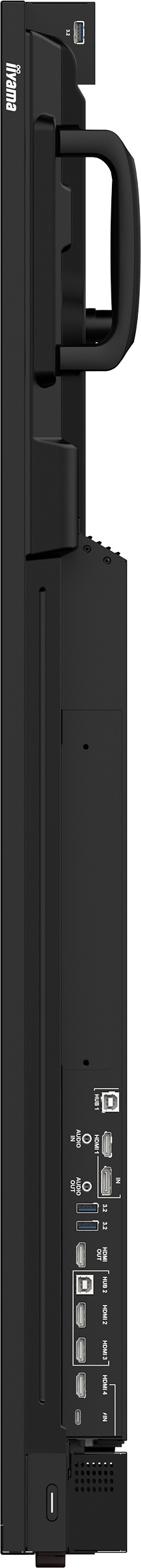 iiyama LH9252UWS-B1AG skyltställ Kioskdesign 2,34 m (92") LCD Wi-Fi 500 cd/m² UltraWide 5K HD Svart Inbyggd processor Android 24/7