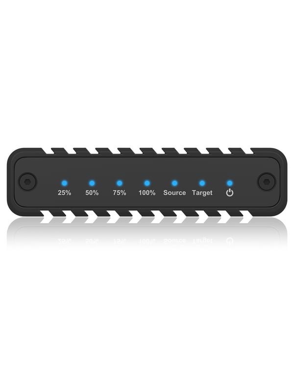 ICY BOX IB-2817MCL-C31 SSD kabinet Sort M.2 USB-drevet