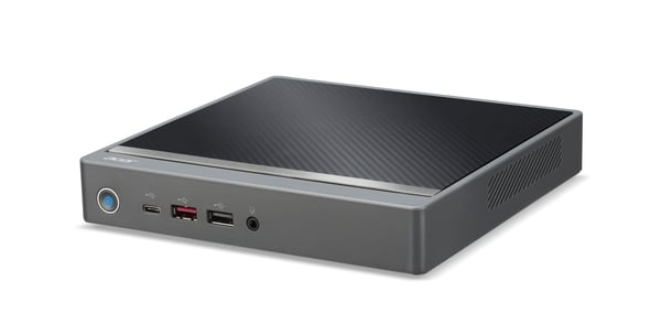 Acer Veriton 2000 Mini N2595GT Intel Core 3 100U 8 GB DDR5-SDRAM 256 GB SSD Windows 11 Pro Mini PC Sort