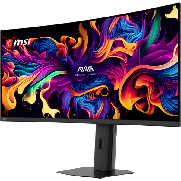 MSI MAG 341CQP QD-OLED X28 platta pc-skärmar 86,4 cm (34") 3440 x 1440 pixlar UltraWide Quad HD Svart