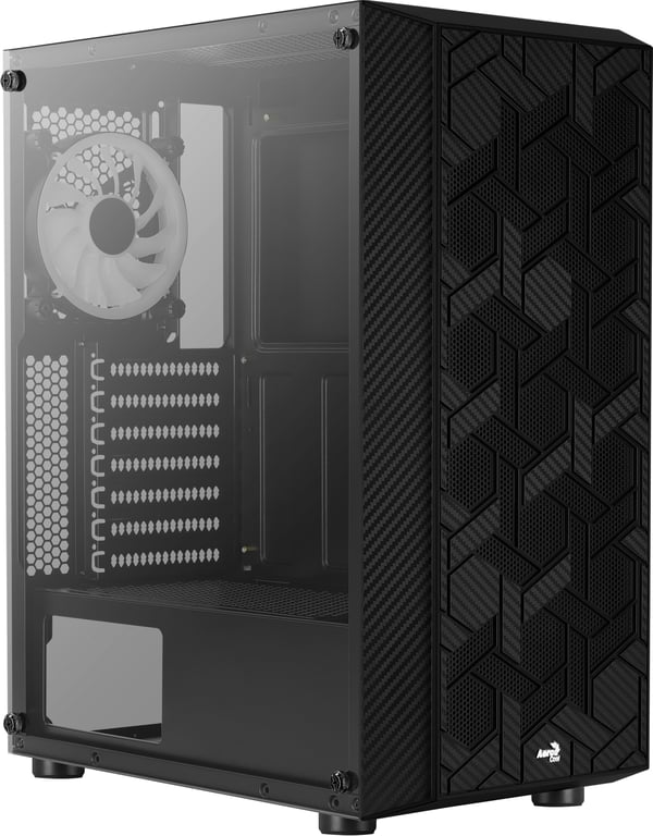 Aerocool Hive FRGB Midi Tower Svart