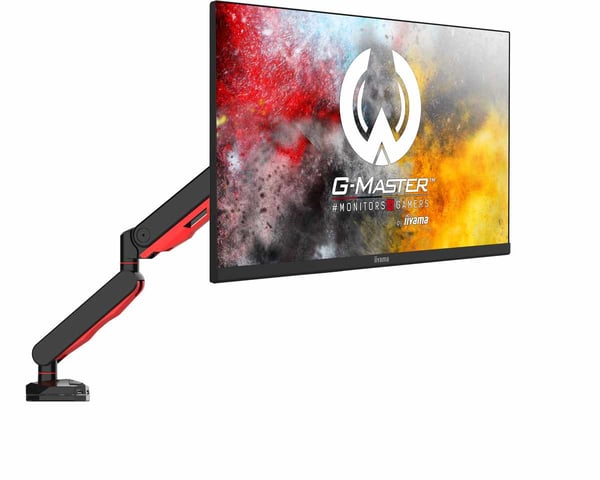 iiyama DSG3001C-R1 fäste och ställ till bildskärm 76,2 cm (30") Bord Svart, Röd
