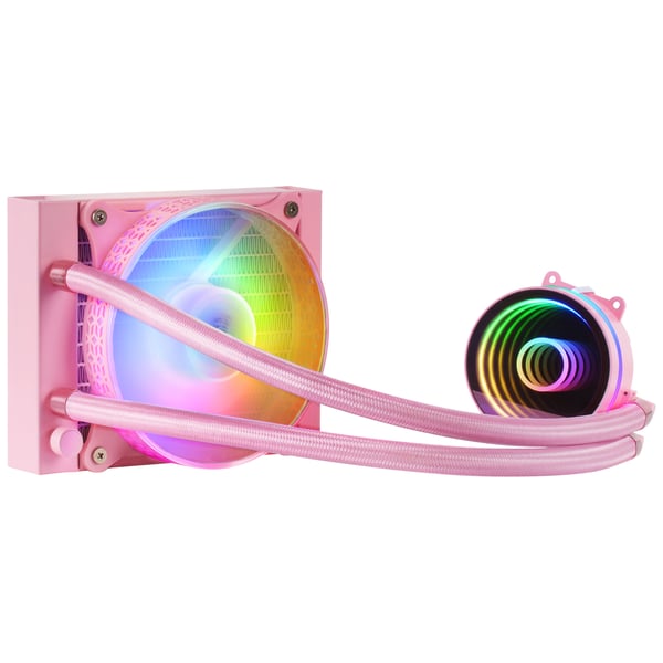 Mars Gaming MLONE120P kylsystem för dator Processor Allt-i-ett vätskekylare 12 cm Rosa 1 styck