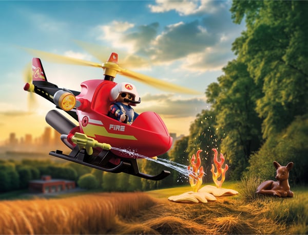 Playmobil Feuerwehr-Helikopter