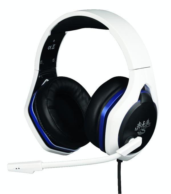 Konix 61881113753 hörlur och headset Kabel Huvudband Spela Svart, Blå, Vit Konix 61881113753 hörlur och headset Kabel Huvudband Spela Svart, Blå, Vit