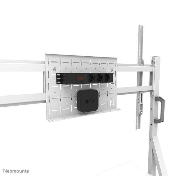 Neomounts FL50-525WH1 multimediavagnar & ställ Vit Plattskärm Multimediaställ på hjul