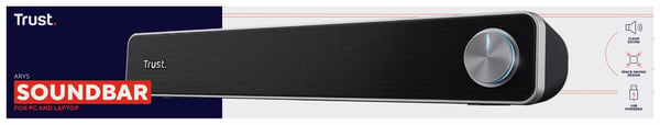 Trust Arys Svart 2.0 kanaler 6 W