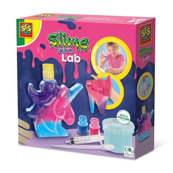 SES Creative Slime - kleuren lab – Spelen met slijm - Unicorn - Meng je eigen kleuren slijm - Goed uitwasbaar – STEM speelgoed – Experimenteren met slijm SES Creative Slime - kleuren lab – Spelen met slijm - Unicorn - Meng je eigen kleuren slijm - Goed uitwasbaar – STEM speelgoed – Experimenteren met slijm