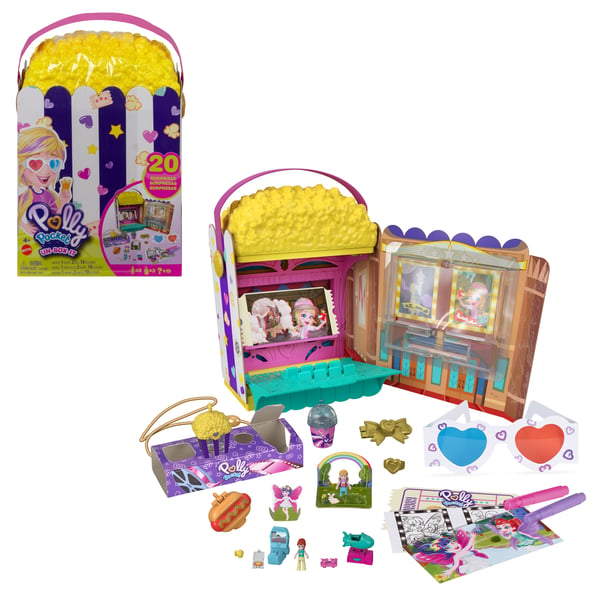Polly Pocket Un-Box-It Popcorn Box
