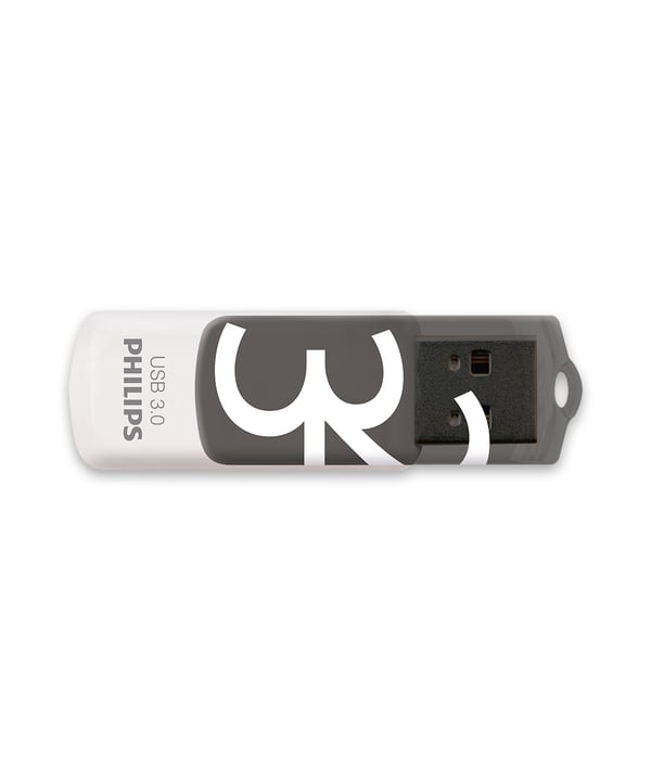 Philips Vivid USB-sticka 64 GB USB Type-A 3.2 Gen 1 (3.1 Gen 1) Grå, Vit Philips Vivid USB-sticka 64 GB USB Type-A 3.2 Gen 1 (3.1 Gen 1) Grå, Vit