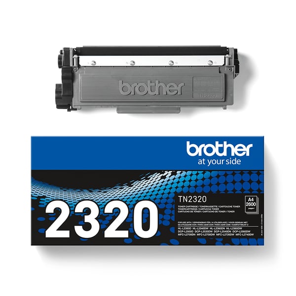 Brother TN-2320 tonerpatron 1 stk Original Sort