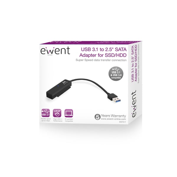 Ewent EW7017 interface-kort/adapter SATA
