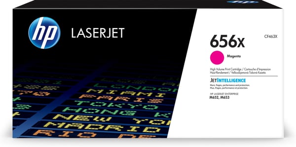 HP 656X alkuperäinen riittoisa magenta LaserJet -värikasetti