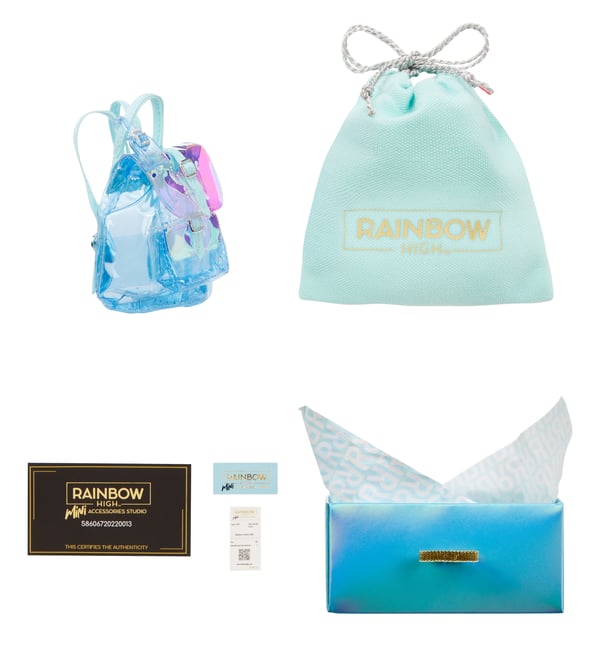 Rainbow High Accessories Studio Series 1, H Assortment in PDQ Dukketaske