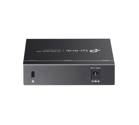 TP-Link TL-SG105S-M2 verkkokytkin Hallittu 2.5G Ethernet (100/1000/2500) Musta