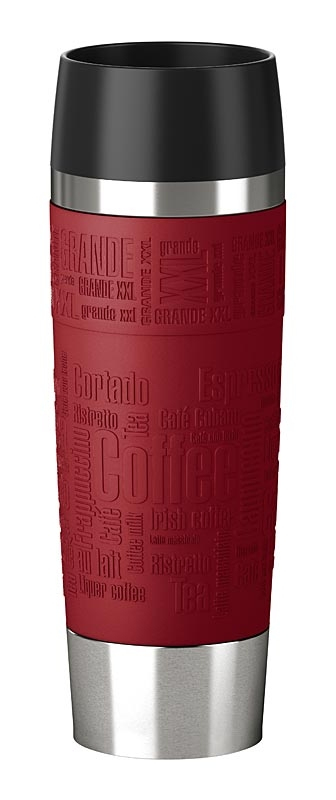 EMSA 515617 resemugg Svart, Röd, Rostfritt stål