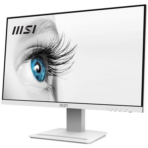 MSI Pro MP243XW tietokoneen litteä näyttö 60,5 cm (23.8") 1920 x 1080 pikseliä Full HD Valkoinen