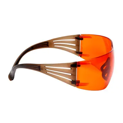 3M 7100148075 skyddsglasögon Polykarbonat Orange