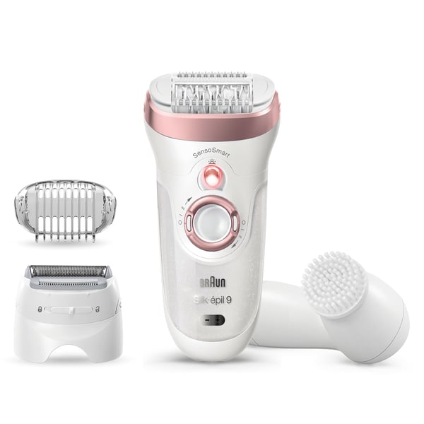 Braun Silk-épil 9 SensoSmart 9/880 40 pincetter Roseguld, Hvid