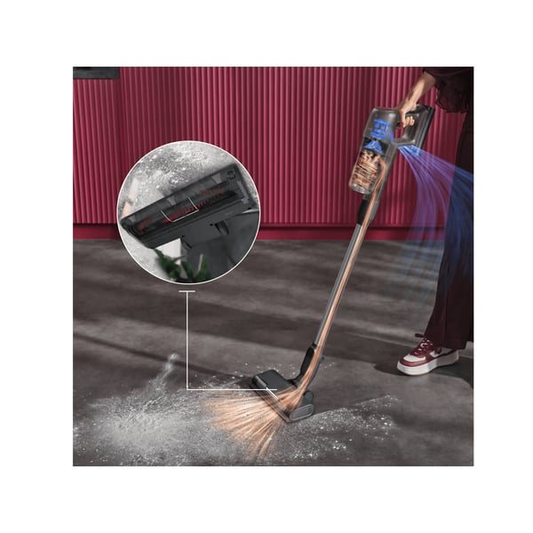 AEG AP72UB21ES Stick vakuum Batteri Dry HEPA Poseløs 0,3 L Grå 2,5 At