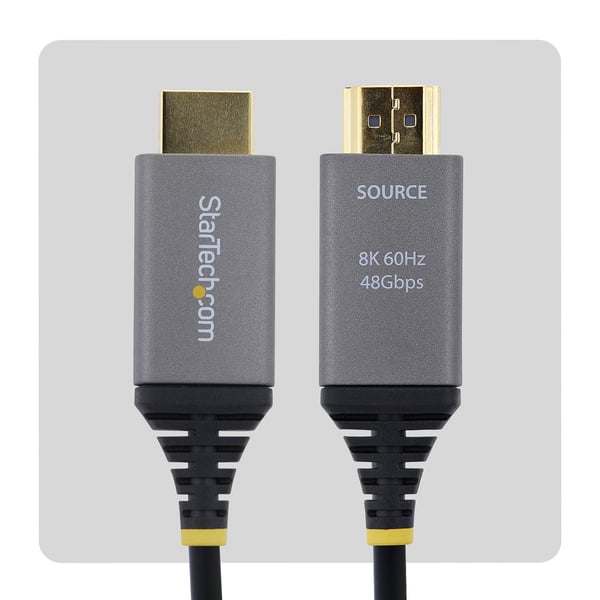 StarTech.com 8K-A-15M-HDMI-CABLE HDMI-kaapeli HDMI-tyyppi A (vakio) Musta