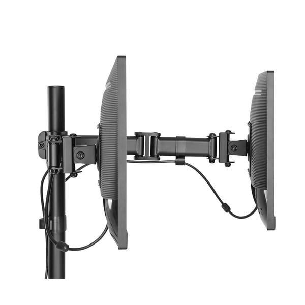 InLine 23104C skærmbeslag og -stativer 33 cm (13") Skrivebord Sort