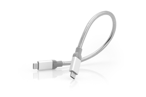 Verbatim USB-C til USB-C kabel i rustfrit stål til opladning og synkronisering USB 3.1 GEN 2 30 cm