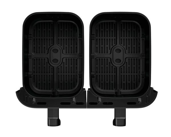 Haier HAF3AD 011 Kaksois 11,5 L Erillinen 3000 W Kuumakiertoilmakypsennin Musta