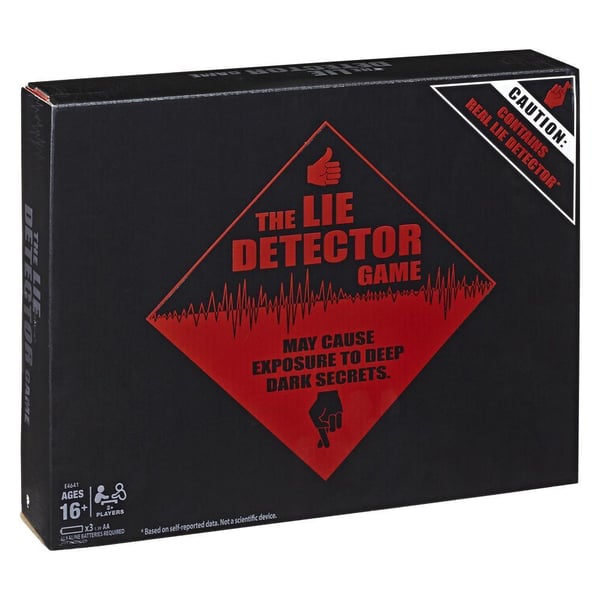 Hasbro The Lie Detector Game Partyspel med kort
