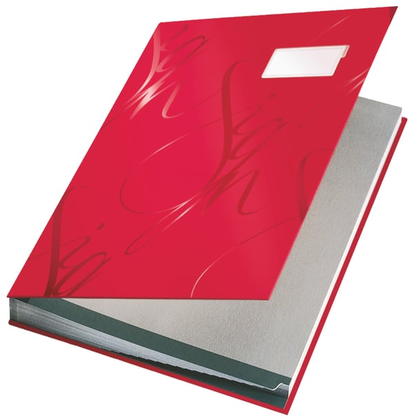Leitz Underskriftsbok Design 18 fack A4