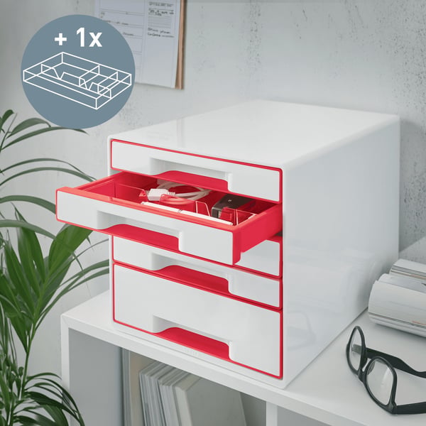 Leitz Bordskub WOW Cube 5-lådigt
