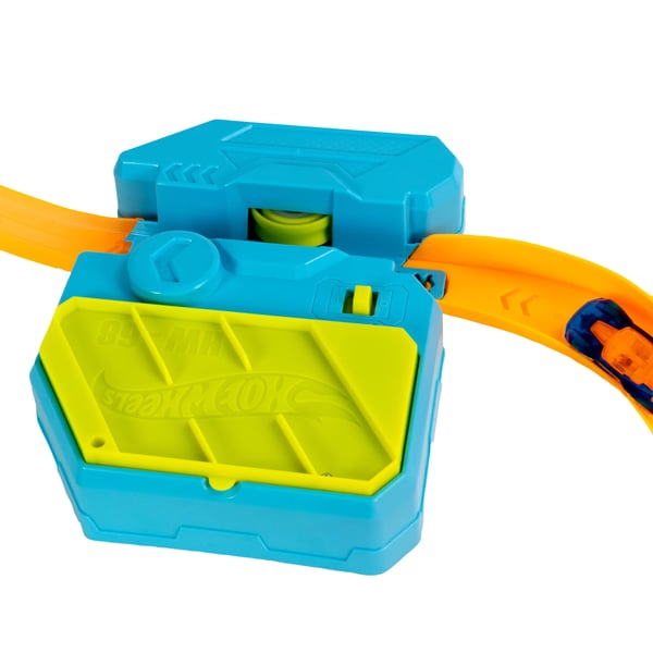 Hot Wheels Neon Speeders TORNADO JUMP CRASH Track Set