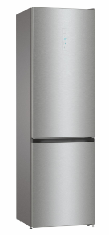 Hisense RB434N4BCB køle-/fryseskab Fritstående 331 L Grå, Rustfrit stål