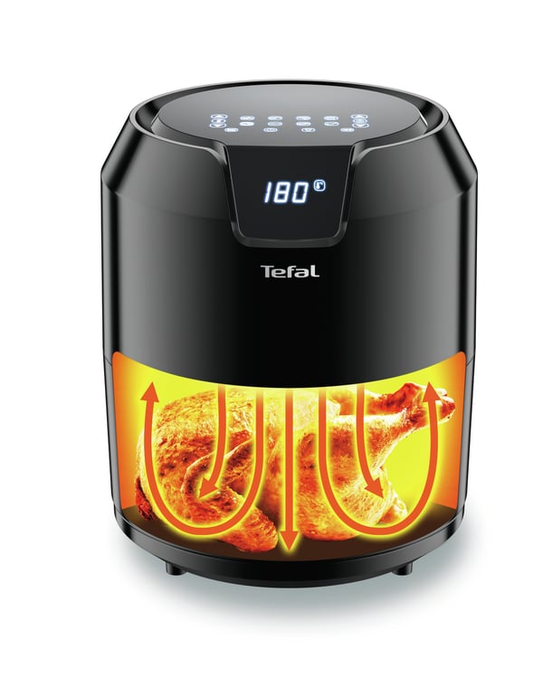 Tefal Easy Fry Precision EY4018 Enkelt 4,2 L Enkeltstående 1500 W Varmluftsteger Sort