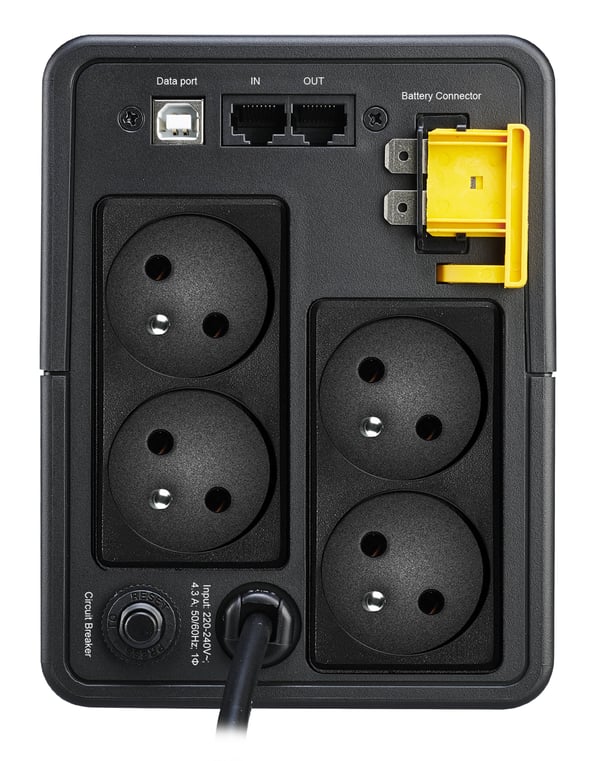 APC BX950MI-FR UPS-enhed Interaktivt indgangsstik 0,95 kVA 520 W 4 AC stikkontakt(er)