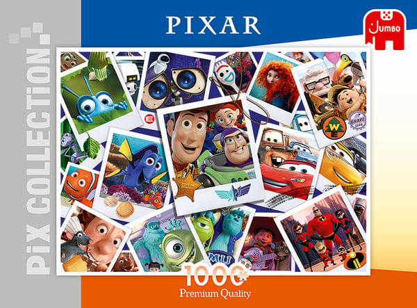 Premium Collection Disney Pix Collection Pixar 1000pcs Puslespil 1000 stk Tegnefilm