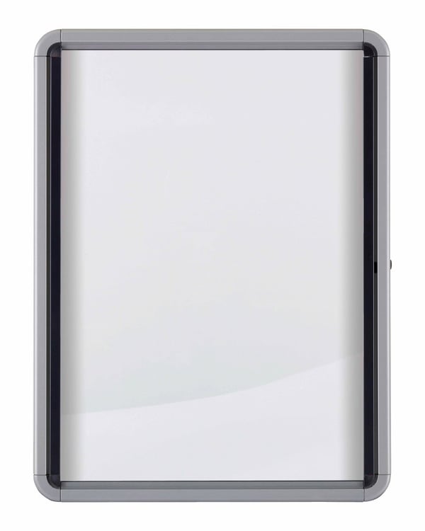 Nobo Premium Plus magnetisk låsbart opslagsskab med hængslet låge 4xA4