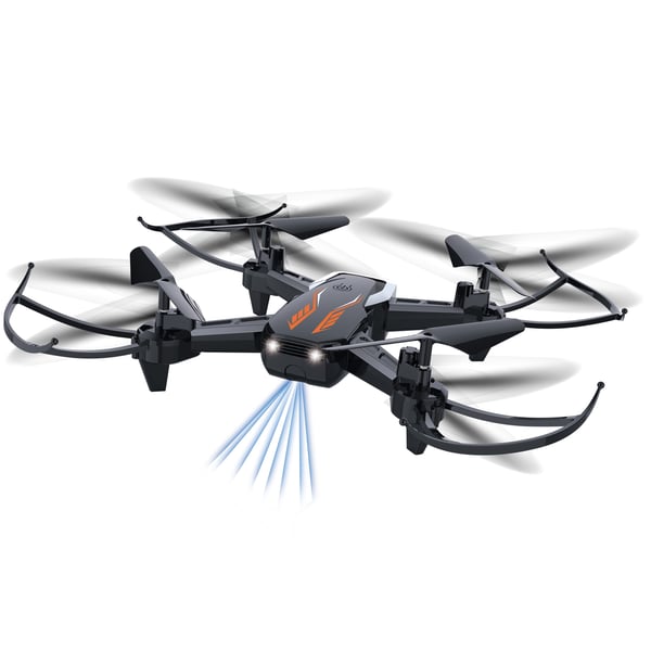 Gear2Play TR80514 kamera drone 4 rotorer Quadrokopter 0,7 MP Sort