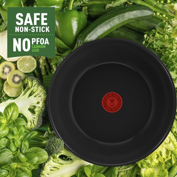 Tefal Renew Black ON C43519 Wokpanna Rund