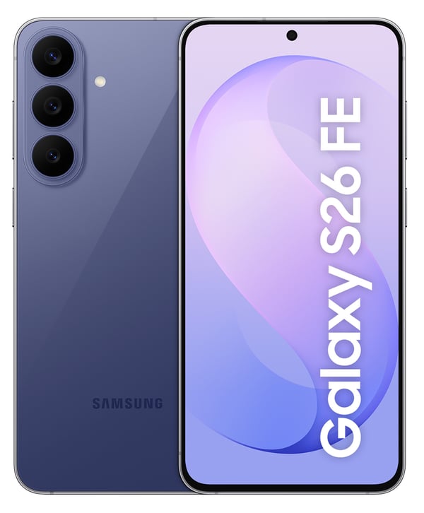 Samsung Galaxy S26 FE 17 cm (6.7") Dual SIM Android 17 5G USB Type-C 8 GB 256 GB 4900 mAh Blåbær Samsung Galaxy S26 FE 17 cm (6.7") Dual SIM Android 17 5G USB Type-C 8 GB 256 GB 4900 mAh Blåbær
